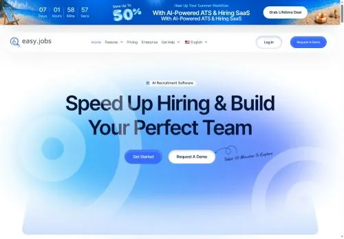 original screenshot of easy.jobs