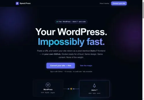 converted screenshot of Speed.Press
