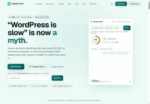 converted screenshot of xSpeed Cache
